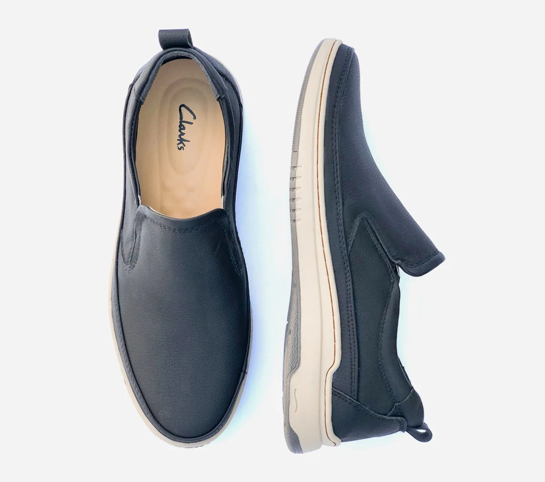 clarks shoes Black soft Synthetic leather BL5
