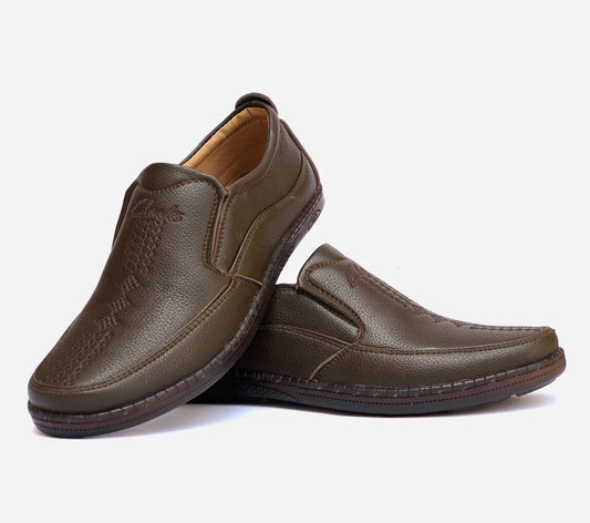 clarks medicated shoes brown soft leather BR201