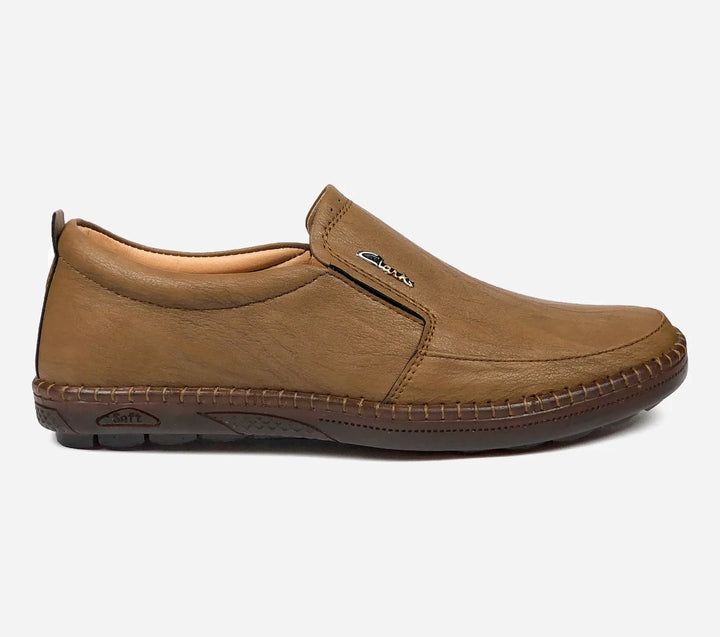 clarks medicated shoes medium brown leather