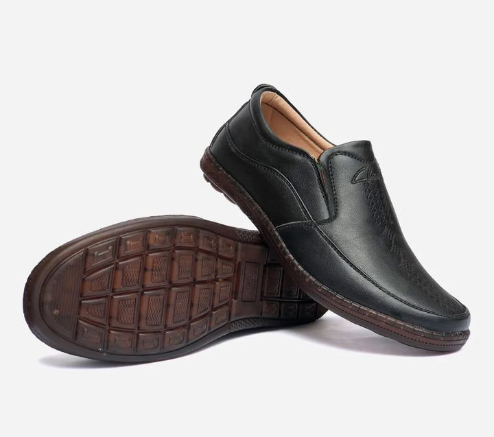 clarks medicated shoes black soft leather BL204