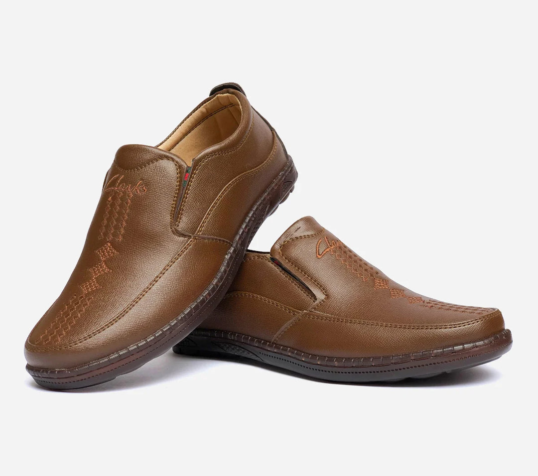 Clarks Black Mustard Synthetic Leather 2Three Footwear