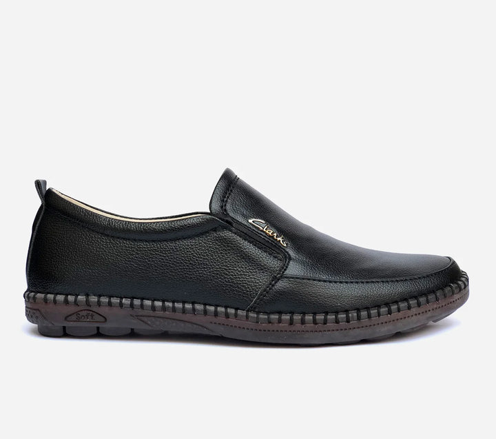 clarks shoes black leather BL102